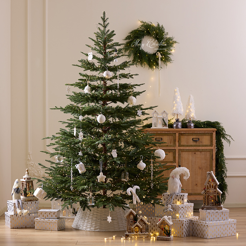 全pe圣诞树ins风低压遥控灯