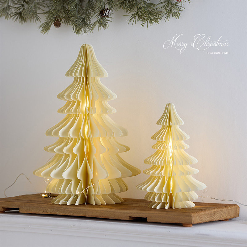 泓瀚圣诞树折纸简约百搭摆件