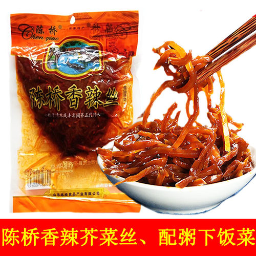 陈桥芥菜丝袋装168g袋装香辣