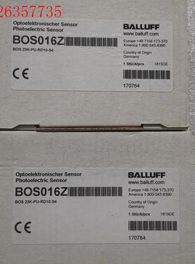 BALLUFF巴鲁夫 BOS016Z BOS 23K(议价)