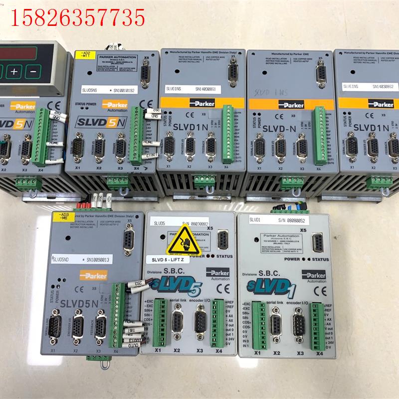 Parker驱动器SLVD5NS有2台, SLVD1NS有3(议价)
