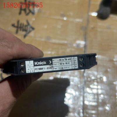 Knick科伲可隔离模块  P27000 F1(议价)