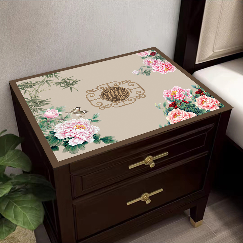 床头柜盖布简约现代防水轻奢风床头柜垫子卧室床头柜小桌布防尘布,居家布艺,桌布,淘宝优惠券,粉丝福利购,淘宝优惠卷