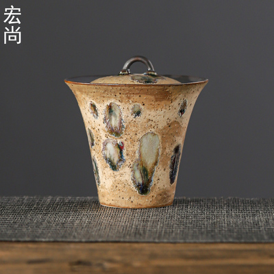 复古禅意蜜蜡釉日式功夫茶具