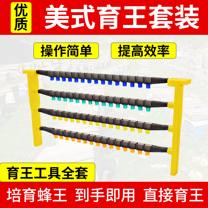 美式育王套装养蜂工具操作简单提高效率蜂王培育器整套到手即用