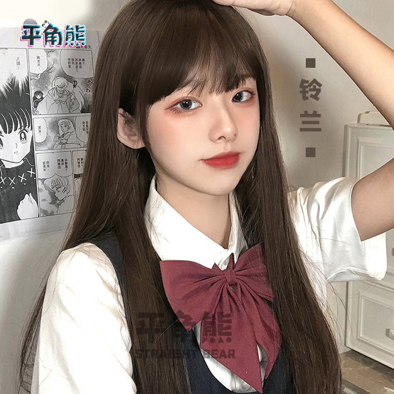 平角熊假发女网日常lolita
