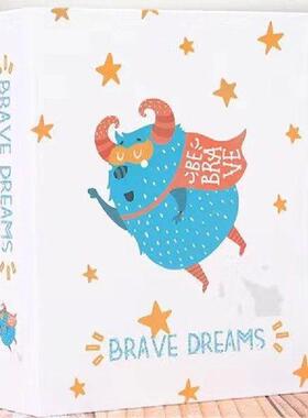 6-inch 200-sheets Big-capacity Family Photo Album Cartoon