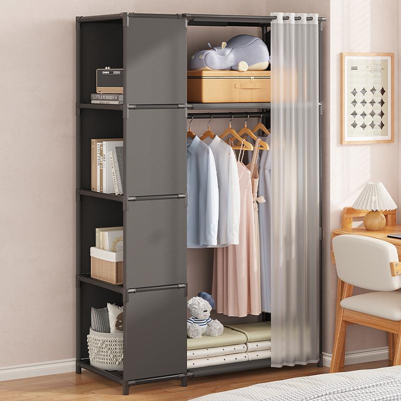 wardrobe layered partition storage box drawer large cabinet