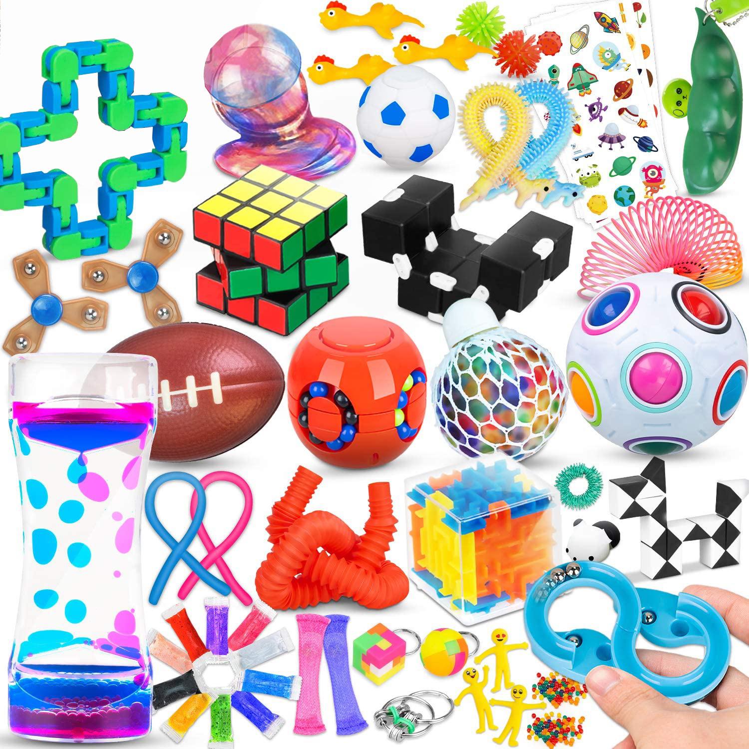 Mystery Fidget Toys Pack Set Pack Anti Stress Christmas Adve