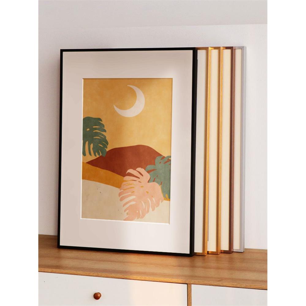 Aluminum alloy picture frame hanging wall photo frame 定制相