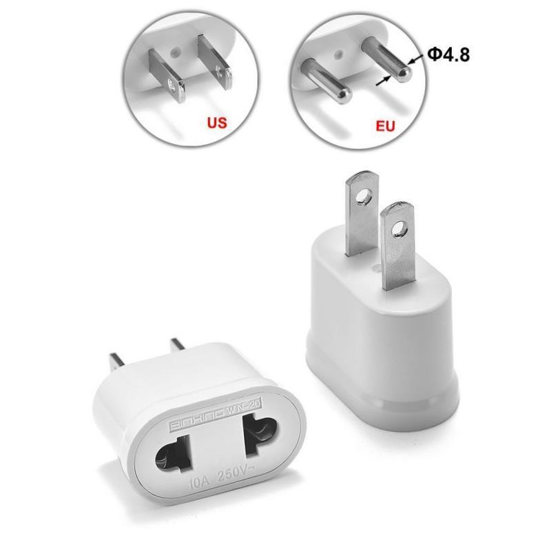 US American Japan China European Plug Adapter KR EU To US CN