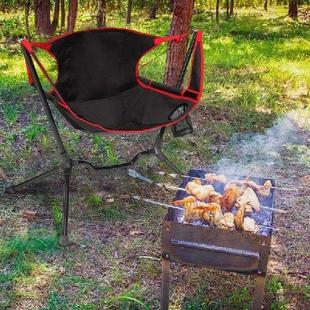 Rocking Camping Chairs For Adults 600D Oxford Foldable