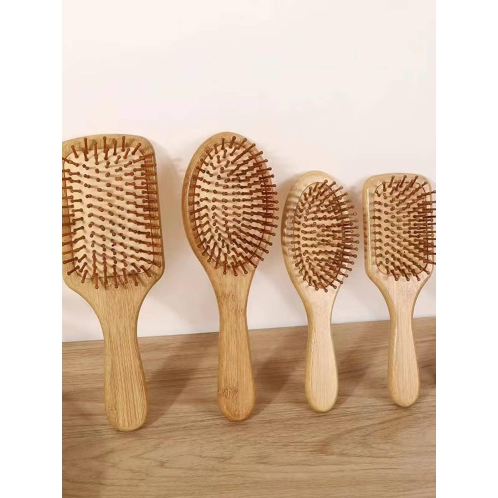 Premium Wooden Bamboo Hair Brush Improve Hair Growth Wood