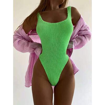 One Piece Swimsuit Women Push Up Swimwear Bathing Suit Bodys