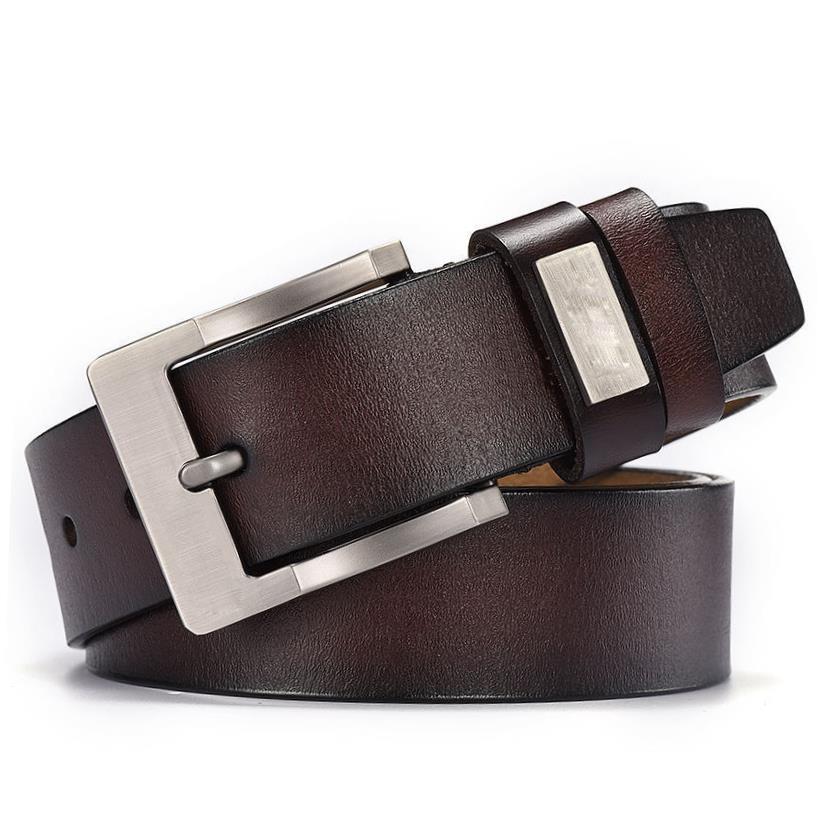 Mens Waist Belt Men Belts Leather Man For Jeans Black Male1