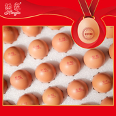 大连洪家金冠鲜鸡蛋5斤含叶黄素无抗生素顺丰 包邮