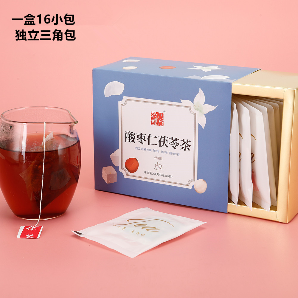 药都八方酸枣仁茯苓抽拉盒64克