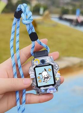 尼龙编织套绳适用小天才电话手表z9挂脖Z8Z7挂绳Z6Adiy保护壳Q1D3