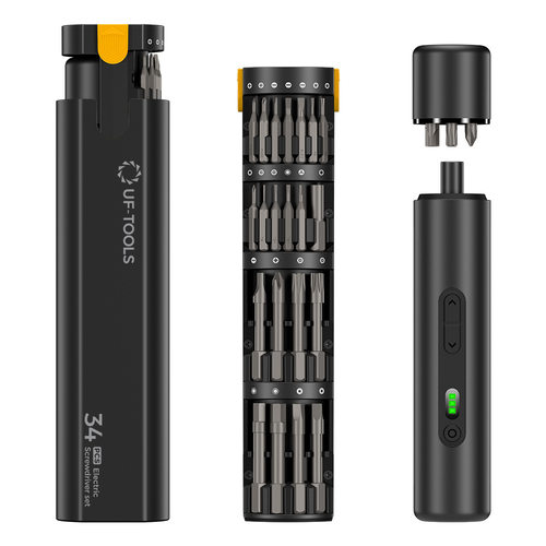 TK35合1多功能电动螺丝刀工具套装LED三档可调大扭力装组家具私模