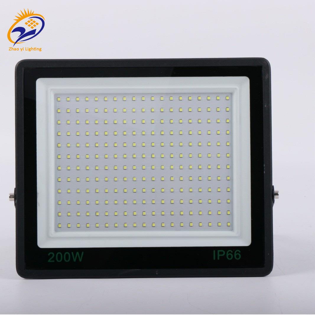 led投光灯广告牌泛光灯户外防水200W方形庭院灯厂家直销超亮