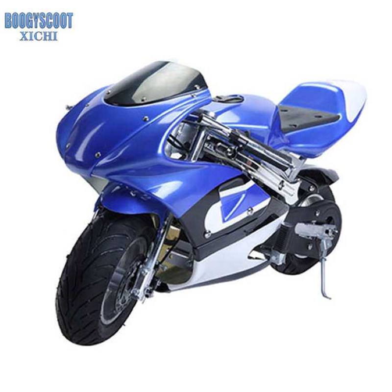 2020全新款趴赛小型摩托车跑车 电启动 49cc迷你摩托车小跑车汽油