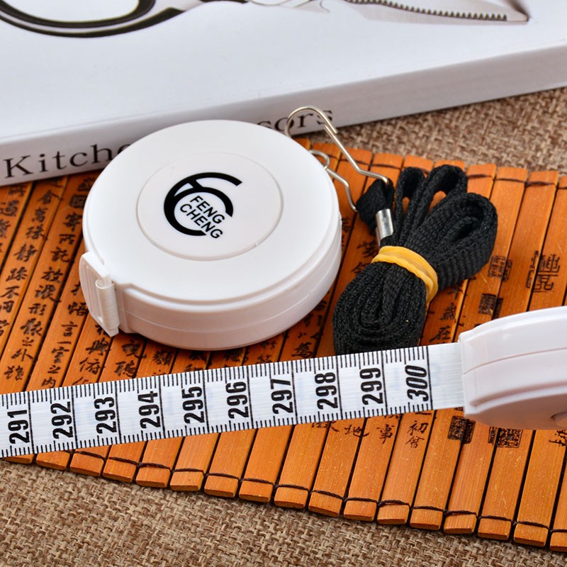 3米皮尺卷尺软尺量衣尺裁衣三围尺米尺测量腰围胸围量身裁缝尺子