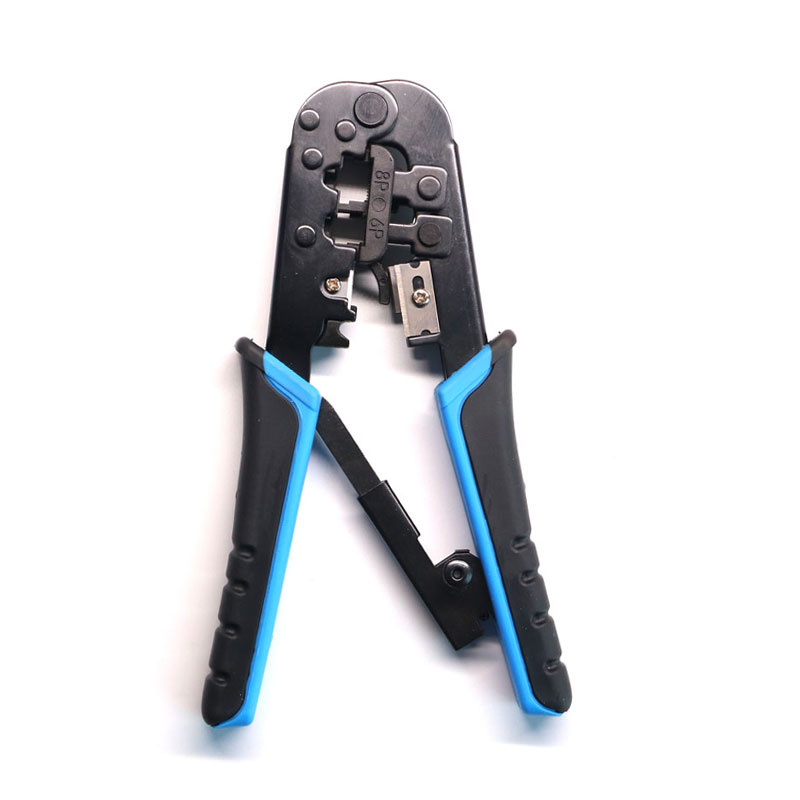 网线钳子超五类六类6水晶头多功能级压线钳子6P8P4电话宽带网络工
