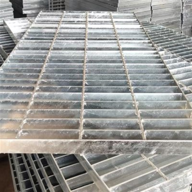 重型热镀锌钢格板不锈钢排水沟盖板楼梯平台踏步齿形防滑钢格栅板