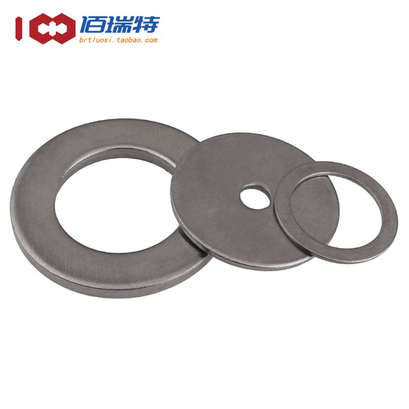 不锈钢平a垫片金属薄平垫圈国标加大加厚介子华司M3M4M5M6M8M10M1