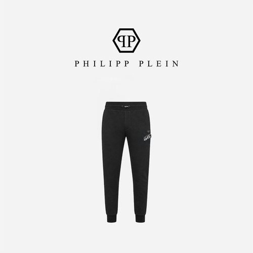 PHILIPP PLEIN 男士抽绳束脚卫裤秋季日常宽松休闲运动长裤