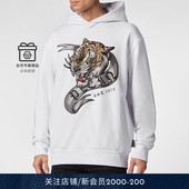 PHILIPP Tattoo连帽卫衣 Crystal PLEIN 男士