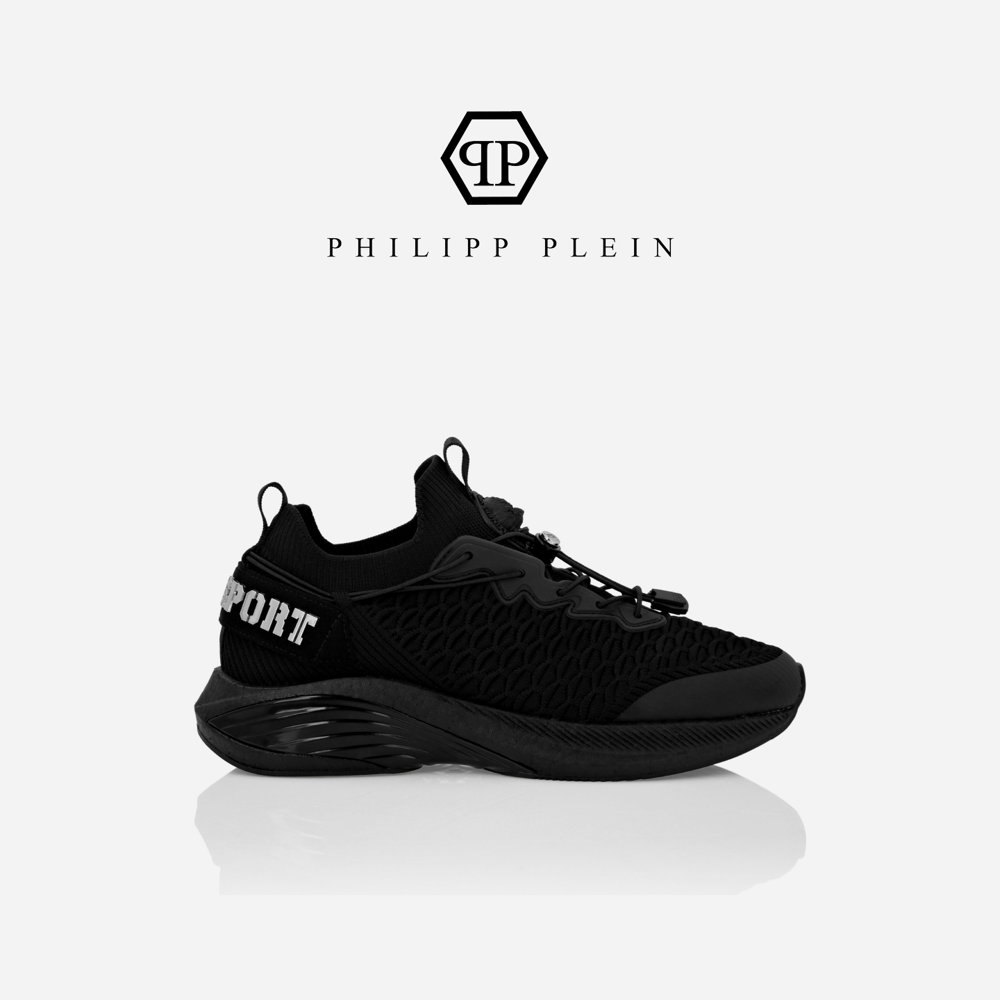 PHILIPP PLEIN 夏男女虎头徽标运动厚底休闲跑鞋增高PLEINSPORT