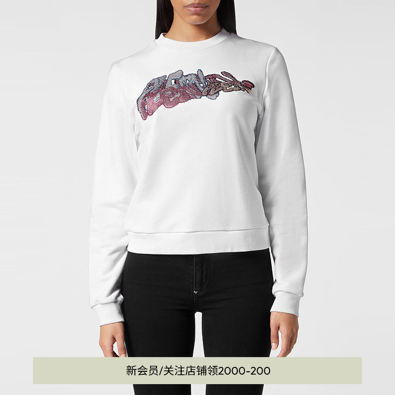 PHILIPP PLEIN 女士PLEIN涂鸦圆领卫衣