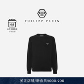 plein 2026年针织衫 男士 Philipp 纯色套头圆领时尚 针织毛衣