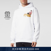 男士 PHILIPP PLEIN Hawaii系列夏威夷女郎印花卫衣