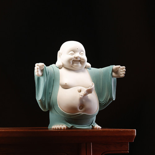 大肚弥勒佛福在眼前笑佛