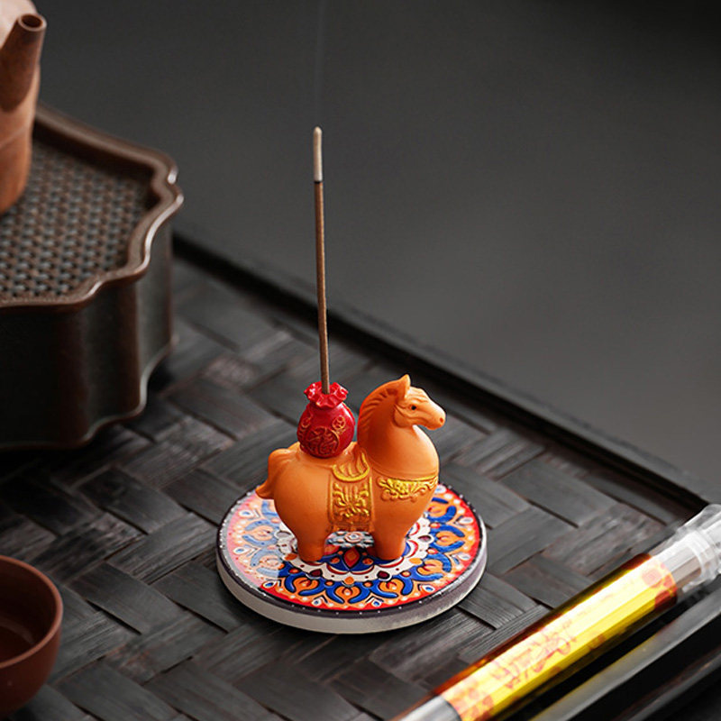 马上有钱香插摆件香炉家用室内香座茶台桌面香薰摆件中式送礼香插,节庆用品/礼品,线香,淘宝优惠券,粉丝福利购,淘宝优惠卷