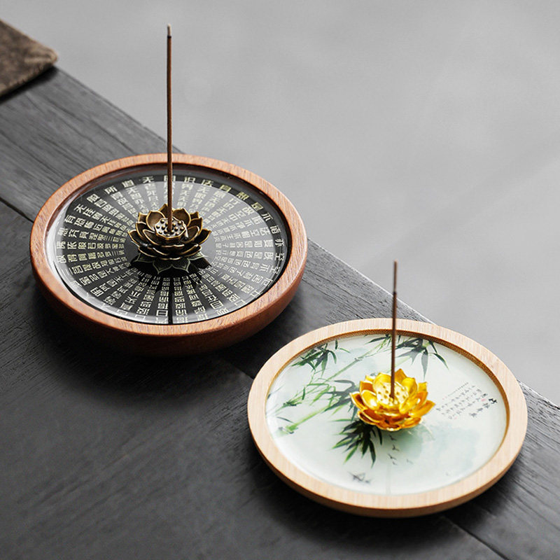 般若心经莲花香承线香插香座室内香薰炉檀香盘点香器陶瓷香托家用,节庆用品/礼品,线香,淘宝优惠券,粉丝福利购,淘宝优惠卷