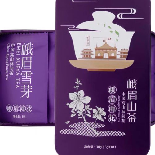 绿茶四川特色峨眉雪芽伴手礼