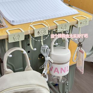 书包挂钩桌边坚固耐用承重学生版学生教室课桌收纳置物架挂包神器