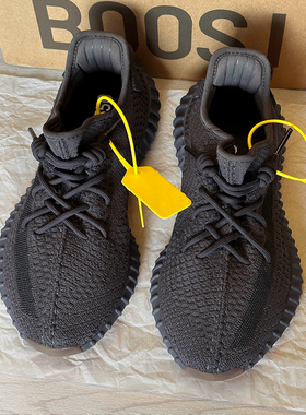 官网高版本正品椰子鞋350男女款yeezy黑生胶夏季透气莆田运动鞋子