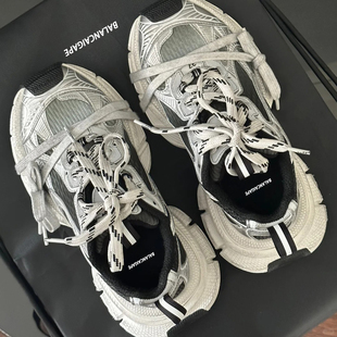 厚底增高运动鞋 官方正品 九代做旧爆款 男女款 旗舰店巴黎3xl老爹鞋