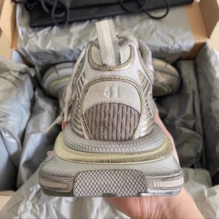 莆田炸街运动鞋 巴黎3xl老爹鞋 新款 男2025春季 女潮 复古做旧厚底鞋