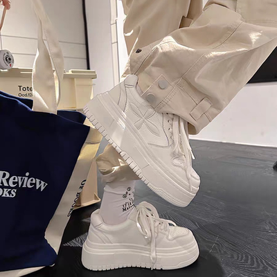 法步街增高厚底增高板鞋女2025