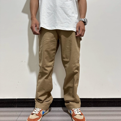 Carhartt 卡哈特B324多口袋斜纹水洗休闲工装裤宽松男直筒长裤