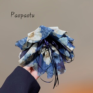 韩系气质蝴蝶结抓夹高级感发夹发卡盘发半月形碎发小号头饰发饰