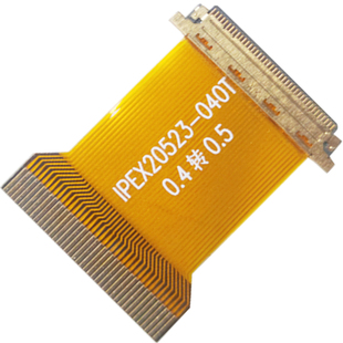 液晶显示屏EDP排线IPEX0.4mm转0.5间距转接延长线ZPE20523 40T30P