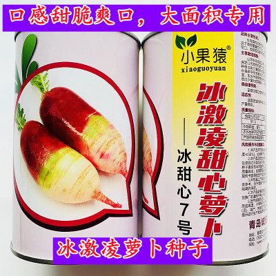 冰激凌萝卜种子三色冰激凌