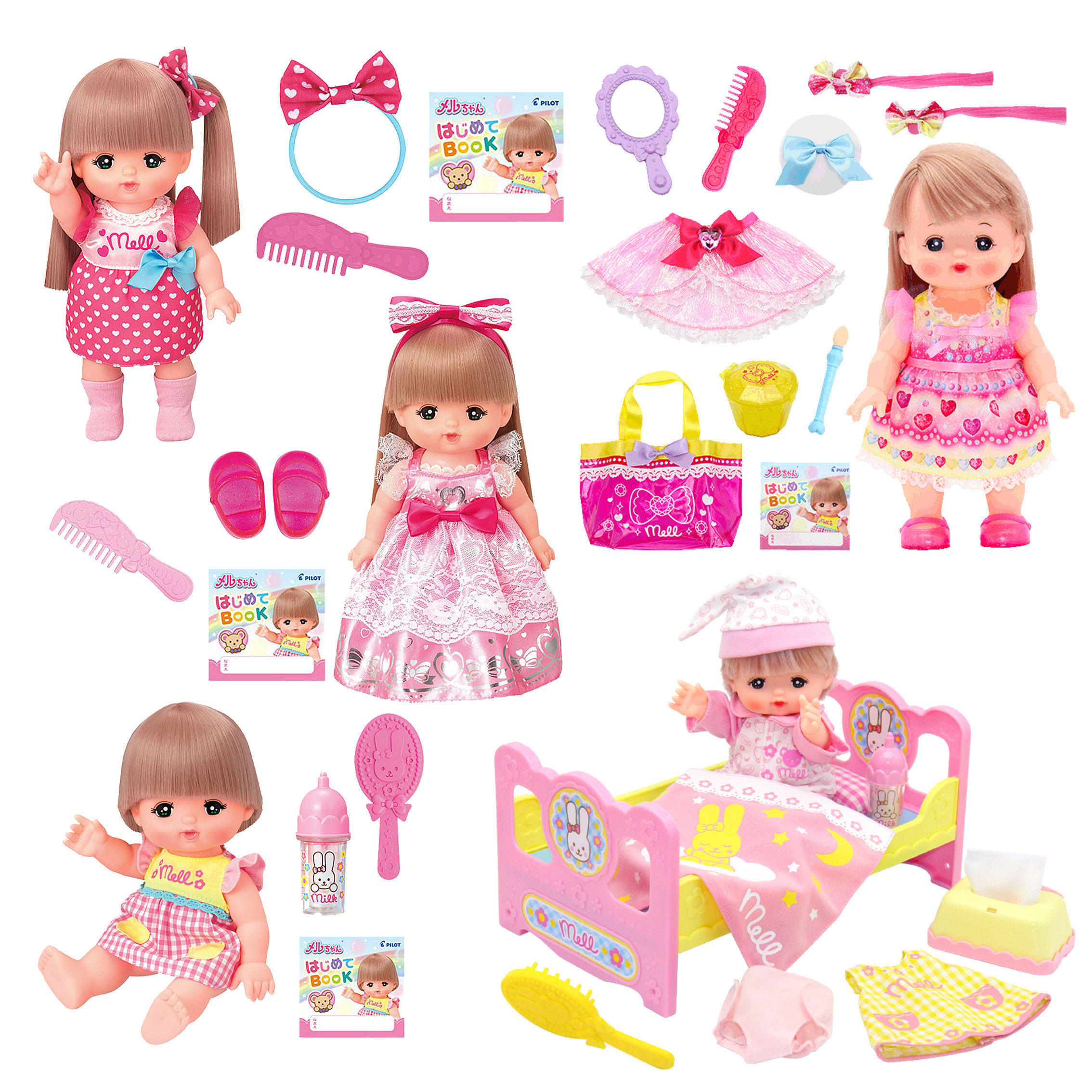 小公主咪露洋娃娃女孩过家家玩具儿童宝宝仿真送生日礼物套盒装