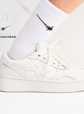 STARWALK SOLDIER白色厚底休闲鞋流星鞋通勤百搭增高流星小白鞋潮